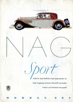 NAG Sport 16/80 PS Sechszylinder 1930 (S0057)